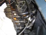Hood Automotive tire Motor vehicle Electrical wiring Fender